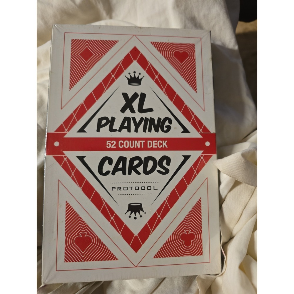 Protocol XL Playing Cards (52 Count Deck) - Factory Sealed King Sized Fun Game